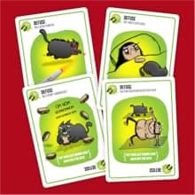 Exploding Kittens Original Edition - 2-5 Players - Ages 7+ - 15 Minutes to Play - High Stakes Card Game - Party Game, Family Game Night, Kid and Adult Card Game
