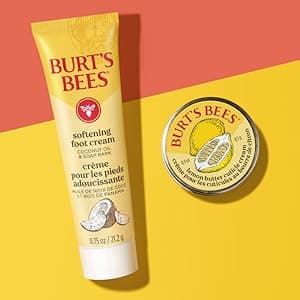 Burt's Bees Gifts Ideas, Tips and Toes Kit, 6 Travel Size Products - Pomegranate Moisturizing Lip Balm, 2 Hand Creams, Foot Cream, Cuticle Cream, and Hand Salve