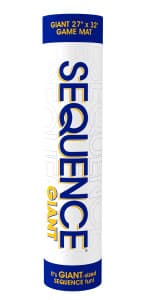 SEQUENCE- Original SEQUENCE Game with Folding Board, Cards and Chips by Jax ( Packaging may Vary ) White, 10.3" x 8.1" x 2.31"