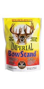 Whitetail Institute BowStand Deer Food Plot Seed, Annual Forage Designed to Attract Deer to Small, Remote Food Plots for Bow Hunting, Can Be Planted with Hand Tools, 4 lbs (4500 sq ft)