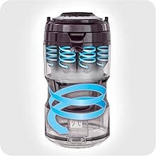 Kenmore Friendly Lightweight Bagless Compact Canister Vacuum with Pet Powermate, HEPA, Extended Telescoping Wand, Retractable Cord and 2 Cleaning Tools, Eggplant