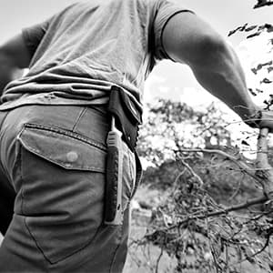 Gerber Gear Pack Hatchet - 3.5" Steel Blade Axe with Full Tang - Survival, Bushcraft and Camping Gear - with Mountable Nylon Sheath - Brown