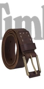Timberland Men's Classic Leather Jean Belt