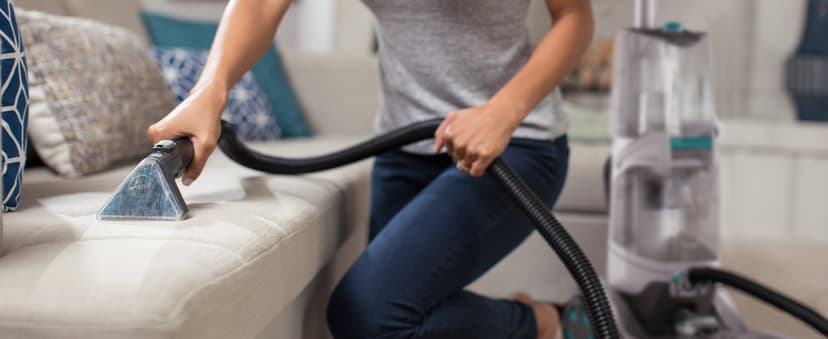 Hoover SmartWash+ Automatic Carpet Cleaner Machine for Carpet and Upholstery, Deep Cleaning Carpet Shampooer Machine, Pair with a Hoover Carpet Cleaner Solution for a Bright, Refreshed Home