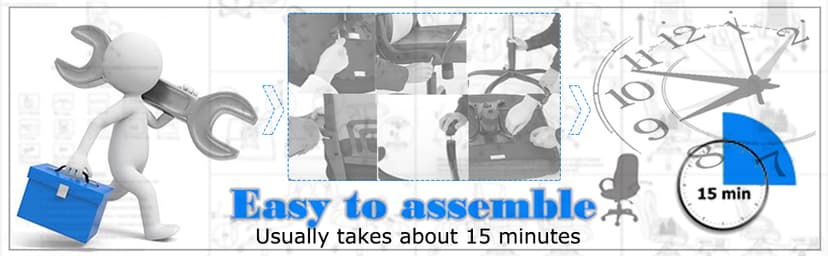 Big and Tall Office Chair 400lbs Wide Seat Desk Chair Computer Chair with Lumbar Support Adjustable Arms Task Rolling Swivel Mesh Executive High Back Ergonomic Chair for Adults Women,Black