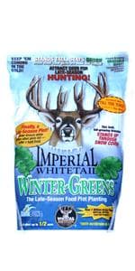 Whitetail Institute BowStand Deer Food Plot Seed, Annual Forage Designed to Attract Deer to Small, Remote Food Plots for Bow Hunting, Can Be Planted with Hand Tools, 4 lbs (4500 sq ft)