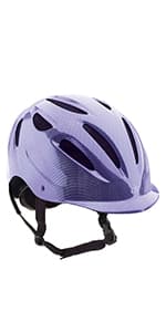 OVATION Adult Deluxe Schooler Riding Helmet - Lightweight Breathable Adjustable Equestrian Safety Helmet w/Removable Liner