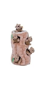 Outward Hound Hide A Squirrel Plush Dog Toy Puzzle, XL