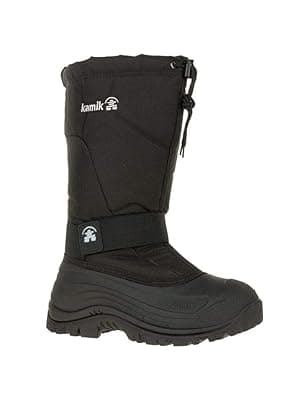 Kamik Greenbay 4 Men's Winter Boot - Waterproof Shoes for Men - Removable Liner & Winter Shoes - Traction Grip Snow Boots - -40°C Temperature Rating - Thermal Guard Liner