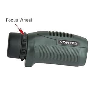 Vortex Optics Solo Monocular 10x25 - Adjustable Eyecup, Fully Multi-Coated Lenses, Rubber Armor, Non-Slip Grip, Fogproof, Waterproof - Unlimited, Unconditional Warranty