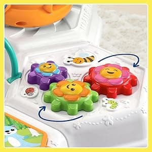 VTech Buzz and Learn Activity Table with Seven Interactive Play Zones, Blue