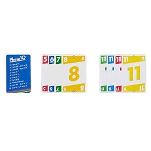 Mattel Games Phase 10 Card Game with 108 Cards, Great Game for Kids, Family or Adult Game Night, Ages 7 Years and Older