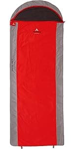 Teton 20F and 5F Degree Sleeping Bag; Lightweight, Warm Weather Mummy Sleeping Bags for Adults and Kids, Camping, Backpacking, Hiking