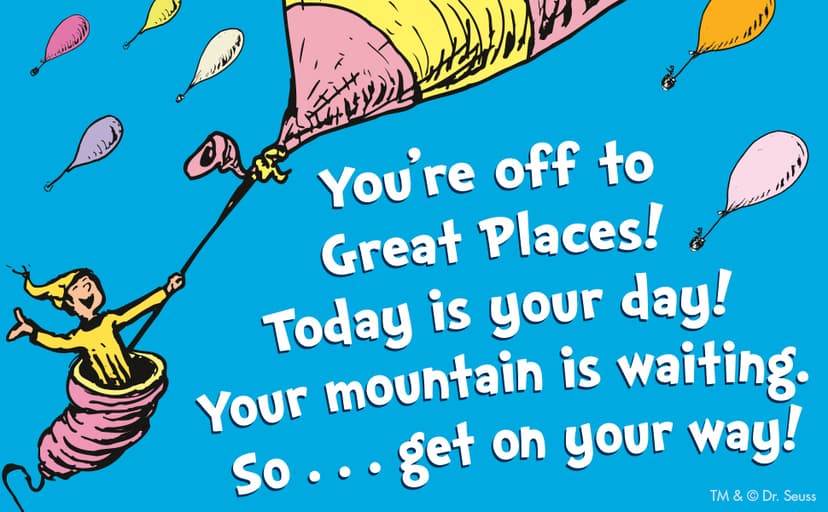 Oh, Baby, the Places You'll Go! (Dr. Seuss Nursery Collection)