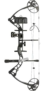 Diamond Archery Prism Fully Equipped Adjustable Durable Compound Bow, Right/Left Hand, 5-55 lbs Draw Weight, 295 FPS