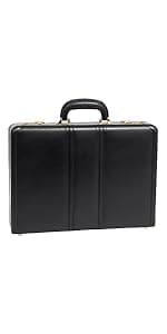 McKLEIN Leather 3.5" Attaché Briefcase- DALEY