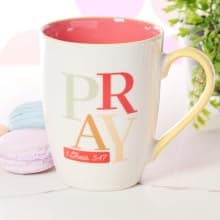 Christian Art Gifts Sage Green Floral Ceramic Coffee Mug – 15 oz. Microwave and Dishwasher-safe Inspirational Scripture Coffee and Tea Mug for Friends with Bible Verse: Sweet Friendship –Proverbs 27:9