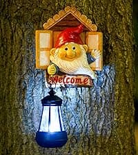 Goodeco Dog Statue with Solar Butterfly - Ideal Gifts for Dad, Mom or Birthdays, Beautifully Crafted Outdoor Decorations to Wow Your Guests