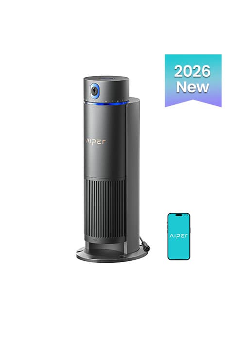 (2025 Upgrade) Aiper Scuba S1 Robotic Pool Cleaner, Wall & Waterline Cleaning, Double Filtration, Extended 180-Min Battery Life, Smart Navigation, App Support, OTA Upgrade