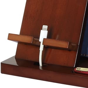 Grandpa Gifts, Fathers Day Grandpa Gifts, Wood Phone Docking Station, Fathers Day Birthday Christmas Stocking Stuffers from Grandkids, Nightstand Organizer