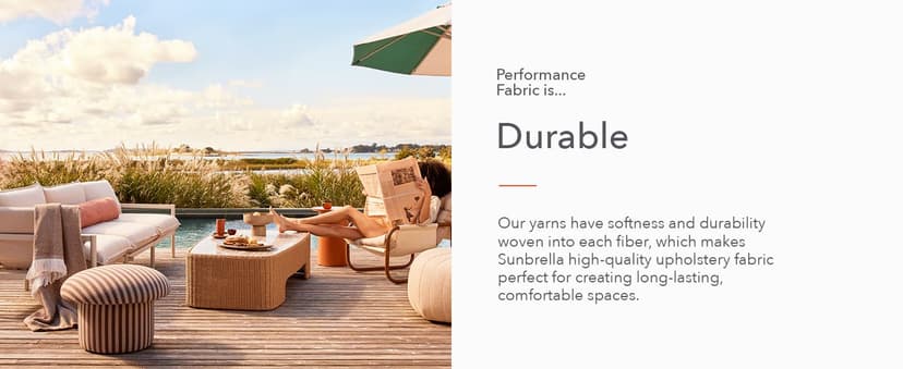 Sunbrella Outdoor Fabric by The Yard | Canvas Taupe | Official Sunbrella Seller | Indoor or Outdoor Upholstery Fabric for Chairs, Cushions, Drapery, Pillows, Furniture