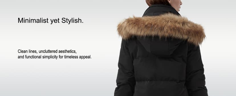 Fitouch Women's Waukee Long Down Coat Parka Jacket | 750+ Fill Power | Full-Length