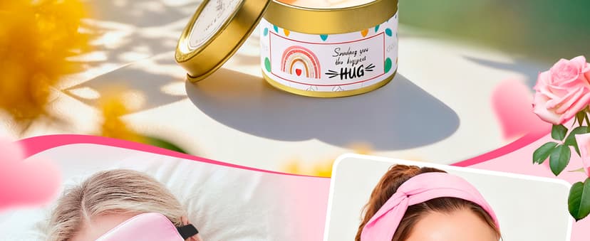 Get Well Soon Care Package for Women, 12 Pcs Deluxe Self-Care Gift Box with Pink Cozy Blanket, Tumbler, Candle & Spa Feel Better Basket – After Surgery, Thinking of You, Encouragement Recovery Gifts