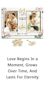 Anniversary Wedding Gifts for Couple Parents Wife Husband, Then & Now Anniversary Picture Frames(3 Options)