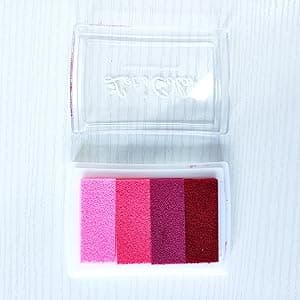 TwoDays Flower Bouquet Handprint Art Craft DIY Kit, Unique Gifts for Mom from Daughter or Son for Mother's Day Birthday Christmas, Gift for Grandma.(12" X 16", with Wood Frame)