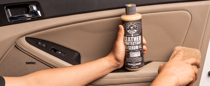 Chemical Guys SPI_111_16 Leather Protectant, Dry-to-The-Touch Serum for Car Interiors, Furniture, Apparel, Boots, and More (Works on Natural, Synthetic, Pleather, Faux Leather and More), 16 fl oz