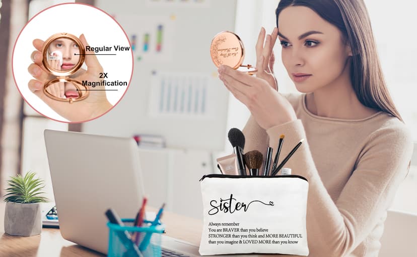 Sister Birthday Gifts, Sisters Gifts from Sister, 9PCS Unique Gift for Sisters Gift Baskets Ideas for Christmas, Birthday, Mothers Day, Valentines Day