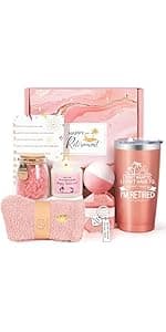 Retirement Gifts for Woman 2025, Happy Cool Retirement Gifts for Women Coworker, Teacher, Boss, Nurse, Friends, Mom, Retirees, Retired Free and Fabulous Funny Retirement Spa Gifts Basket, 8 pcs