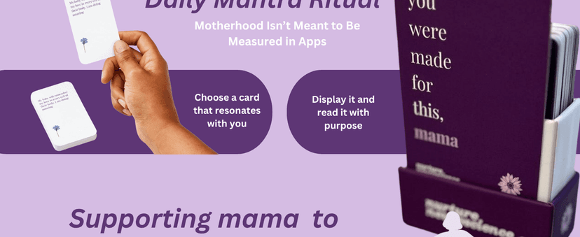 55 New Mom Affirmation Cards – Daily Positive Affirmations for Postpartum Essentials & Pregnancy Must Haves – Thoughtful Gifts for New Moms After Birth – Compact Size, Premium Card Stock & Stand