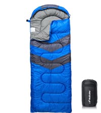 MalloMe Sleeping Bags for Adults Cold Weather & Warm - Backpacking Camping Sleeping Bag for Kids 10-12, Girls, Boys - Lightweight Compact Camping Essentials Gear Accessories Hiking Sleep Must Haves