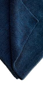 CARCAREZ Microfiber Towels for Cars, Car Drying Wash Detailing Buffing Polishing Towel with Plush Edgeless Microfiber Cloth, 450 GSM 16x16 in. Pack of 6