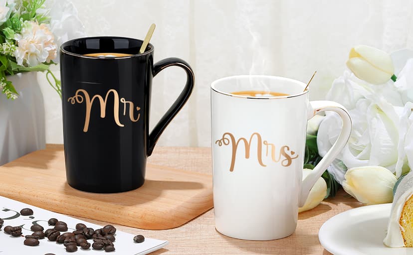 Wedding Gifts for Couples 2026 Bridal Shower Gift for Bride To Be Engagement Gifts for Couples Newlyweds His and Hers Mr and Mrs Gift for Anniversary Marriage Matching Couple Stuff Basket with Aprons B0FDWQF2FW