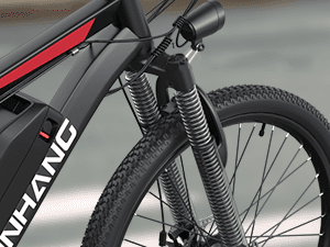 Electric Bike for Adults, 1000W Peak Ebike, 50Miles 21.7MPH Electric Mountain Bike, 26" Adult Electric Bicycle with 48V Removable Battery, Fenders,7 Speed, Front Suspension, UL 2849 Certified