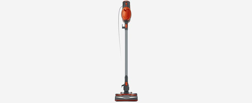 Shark Rocket Ultra-Light Corded Bagless Vacuum for Carpet and Hard Floor Cleaning with Swivel Steering (HV301), Gray/Orange