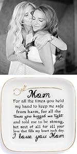 PUDDING CABIN Birthday Gifts for Friends Female Ring Trinket Dish - “Good Friends Are Like Stars You Don't Always See Them But You Know They Are Always There” Friendship Gifts for Women Friends