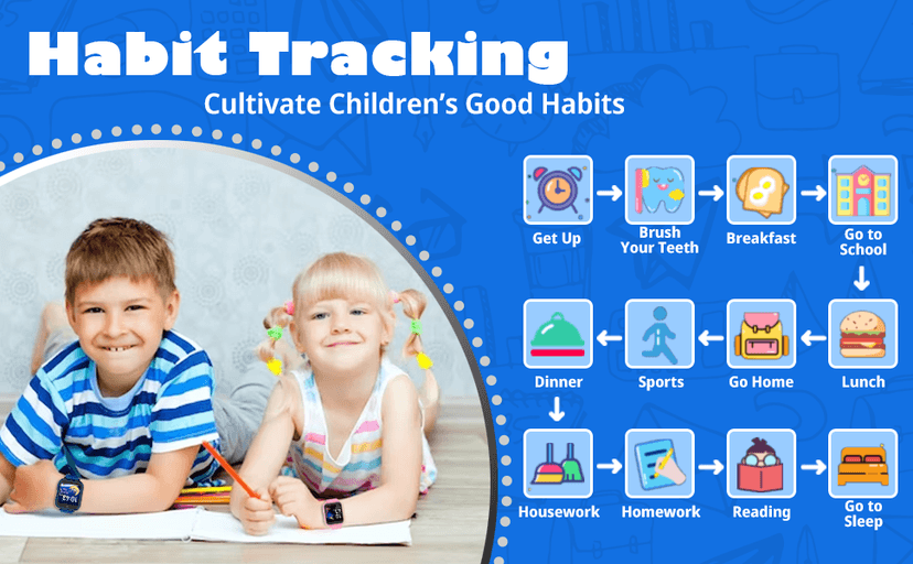 Smart Watch for Kids Age 3-12, Kids Smart Watch Boys with 24 Games HD Touch Screen Pedometer Camera Music Player Alarm Clock Flashlight 12/24 hr Toys for 6 7 8 9 10 Year Old Boy Birthday Gift