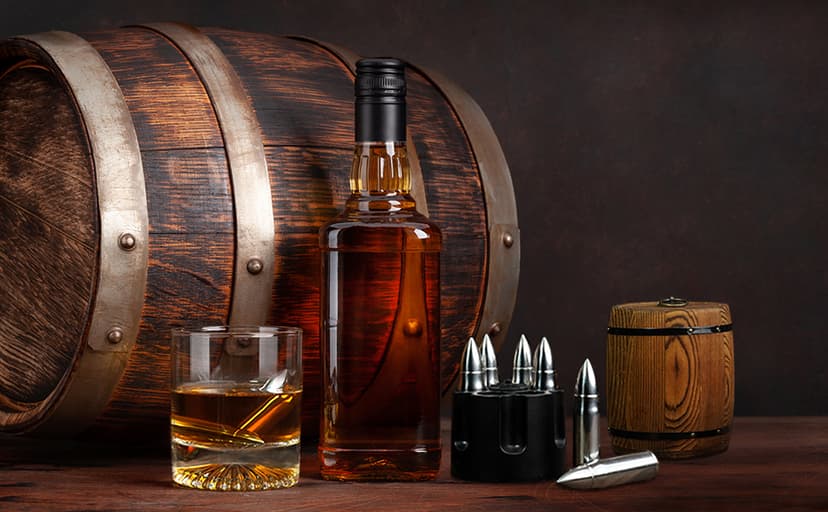 Gifts for Men Dad, Whiskey Stones, Him Husband Boyfriend Gifts for Birthday Anniversary Christmas, Unique Wedding Housewarming Gifts for Men Who Have Everything, Cool Stuff Gadgets for Dad Grandpa