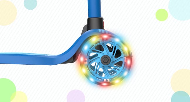 LED Light-Up Wheels, 3 Adjustable Handlebar, Easy Assembly, Lightweight, Wide Anti-Slip Deck, Lean to Steer, Max Load 110 lbs Gotrax KS1 Kids Kick Scooter, 3 Wheels for Boys & Girls 2-8, Gifts B0CCYMV1T1