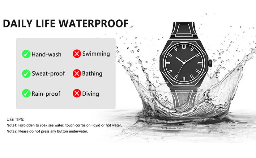 GORBEN Creative Sketch Watch Sports Fashion Quartz Minimalist Black and White Anime Series Watch