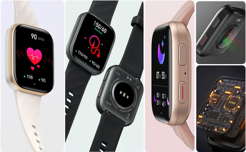 FITVII Health & Fitness Tracker (Answer/Make Calls), Smart Watch with 24/7 Heart Rate and Blood Pressure, Sleep Tracking, Blood Oxygen Monitor, 120+ Sport Modes Activity Tracker for Women Men