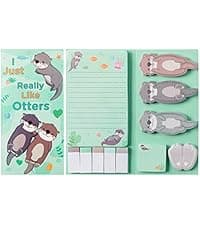 Xqumoi Teaching is A Work of Heart Sticky Notes Set Blackboard Self-Stick Note Pads Teacher Appreciation Gift Writing Memo Pads School Office Supplies