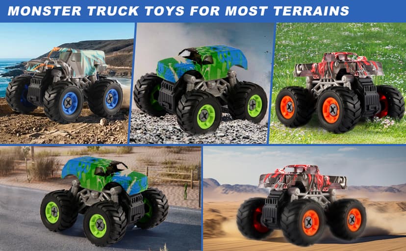 Take Apart Monster Truck Toys for Kids 3 4 5 6 7 8 Year Old Boys, STEM Educational Building Toys with Electric Drill & Storage Box Gift Birthday Christmas for Boys Girls Kids Toddlers B0FKT2MJ2W