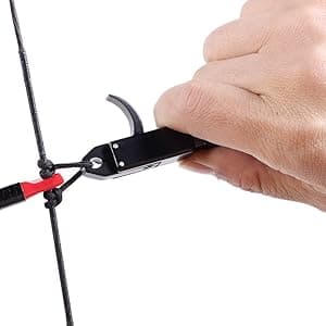 Archery Bow Release for Compound Bow Youth Bow Trigger 360° Adjustable Wrist Release Aids for Adults Hunting Shooting Accessories