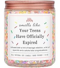 40th Birthday Decorations, 40 Year Old Birthday Gifts for Friend, Sister, Wife, Creamy Vanilla with Sprinkles Homsolver 40th Birthday Gifts for Women Ideas, 1986 Limited Edition Candle B0G1YLJYH8