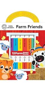 Baby Einstein - My First Library Board Book Block 12-Book Set - First Words, Letters, Counting, and More! - PI Kids 1503751864