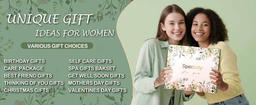 Self Care Gifts for Women, Get Well Gifts, Birthday Gift for Women Care Package, Sympathy Basket Inspirational Baskets, Thinking of You Gift Ideas for Mom Mother Wife Her Sister Friend